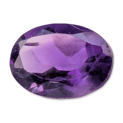 Sale Photo Thumbnail #143: Oval Cut Purple Amethyst Loose Gemstone