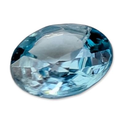 Sale Photo Thumbnail #351: Oval Faceted Sky Blue Topaz