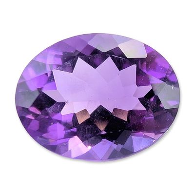 Sale Photo Thumbnail #149: Oval Brilliant Cut Amethyst Loose Gemstone