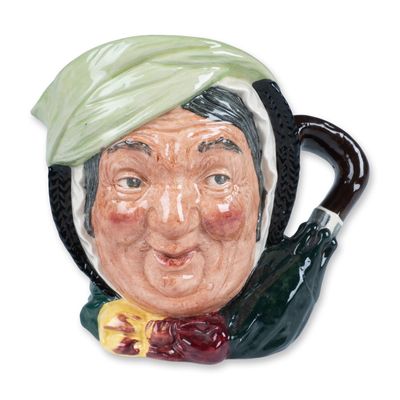 Sale Photo Thumbnail #119: Sairey Gamp D5528 - Small - Royal Doulton Character Jug