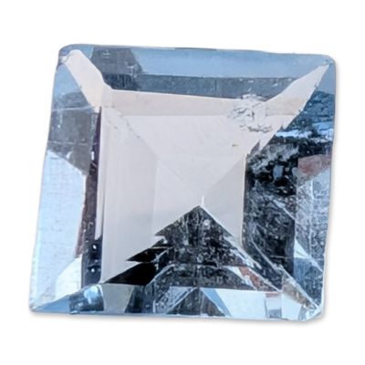 Sale Photo Thumbnail #166: Loose Square Radiant Cut Aquamarine Gemstone