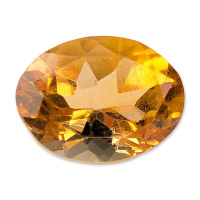 Sale Photo Thumbnail #177: Yellow Citrine Oval Cut Gemstone