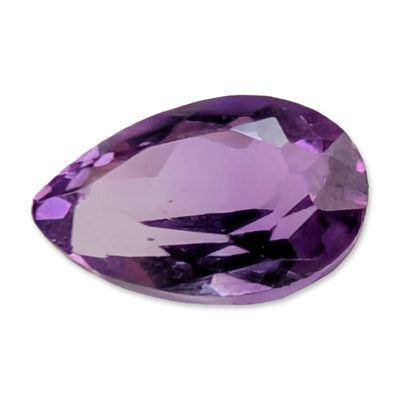 Sale Photo Thumbnail #146: Pear Cut Purple Amethyst Gemstone