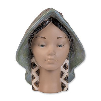 Sale Photo Thumbnail #372: Lladro Gres Porcelain Bust, Senorita 01014946