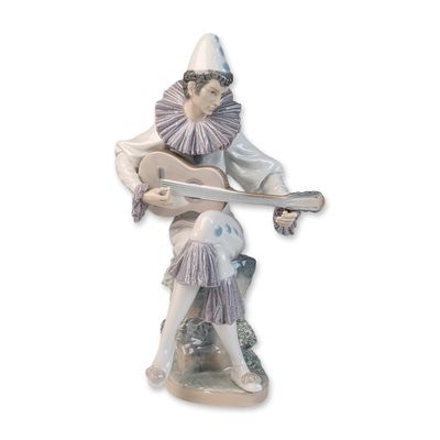 Lladro Porcelain Figurine, Serious Clown 01004923
