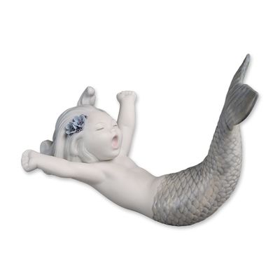 Sale Photo Thumbnail #218: Lladro Porcelain Mermaid Figurine, Waking Up At Sea 01018113