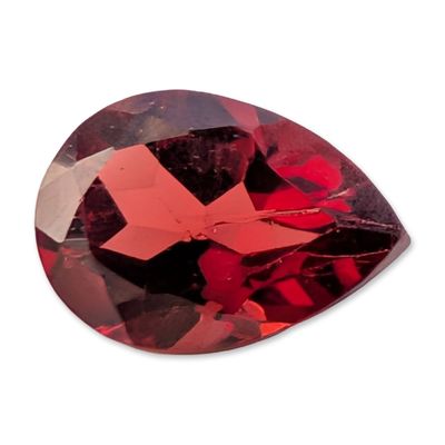 Sale Photo Thumbnail #331: Pear Cut Red Garnet Gemstone
