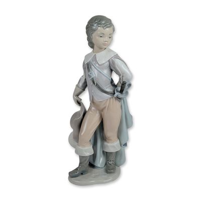 Sale Photo Thumbnail #427: Lladro Spanish Porcelain Courtier Boy Figurine 4983