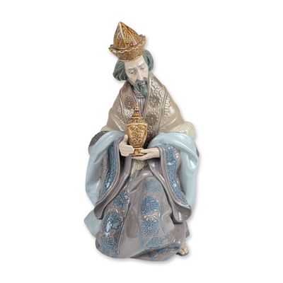 Sale Photo Thumbnail #227: Lladro King Gaspar Figurine 1424