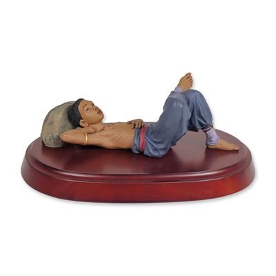 Sale Photo Thumbnail #123: Thomas Blackshear Ebony Visions A Time to Dream Figurine