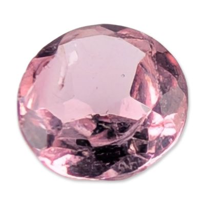 Sale Photo Thumbnail #363: Faceted Round Brilliant Pink Gemstone