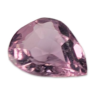 Sale Photo Thumbnail #337: Loose Faceted Pear-Cut Kunzite Gemstone