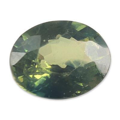 Sale Photo Thumbnail #137: Parti-Colored Alexandrite Oval Gemstone
