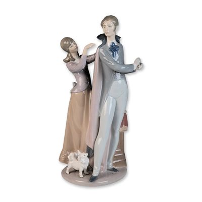 Sale Photo Thumbnail #192: Lladro Porcelain Figurine, Ready to Go 01004996