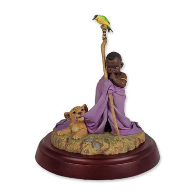Sale Photo Thumbnail #127: Thomas Blackshear Ebony Visions The Heirs Figurine