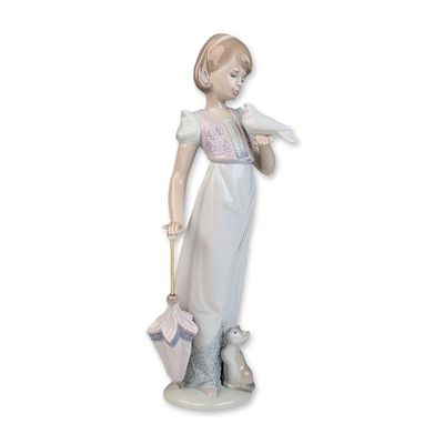 Sale Photo Thumbnail #373: Lladro Porcelain Figurine, Summer Stroll 01007611