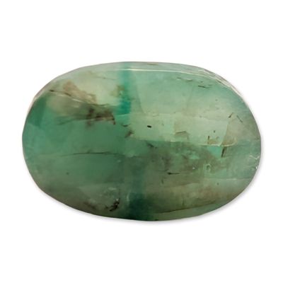 Sale Photo Thumbnail #324: Loose Oval Faceted Green Emerald Gemstone