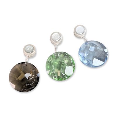 Sale Photo Thumbnail #276: 3pc Swarovski SCS Crystal Window Ornaments