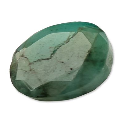 Sale Photo Thumbnail #323: Loose Oval Cut Green Emerald Gemstone