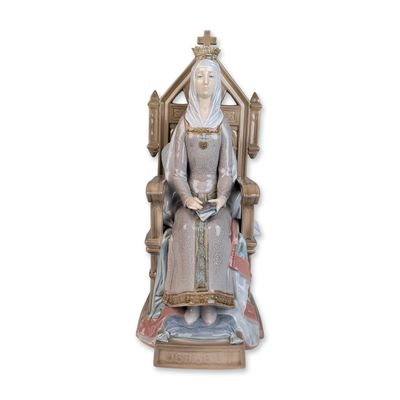 Lladro Porcelain Figurine, Isabel of Castilla 01004932