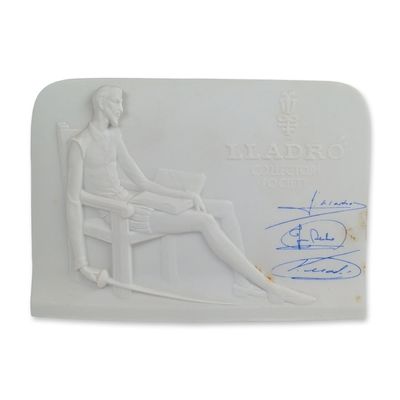 Sale Photo Thumbnail #443: Lladro Don Quixote Porcelain Collector Society Plaque