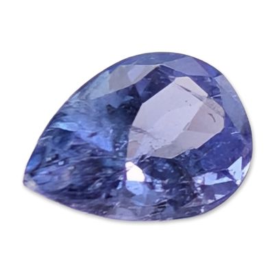 Sale Photo Thumbnail #348: 0.9 Carat Pear Cut Blue-Violet Tanzanite Gemstone