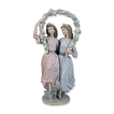 Lladro Large Porcelain Figurine Spring Dance 01005069