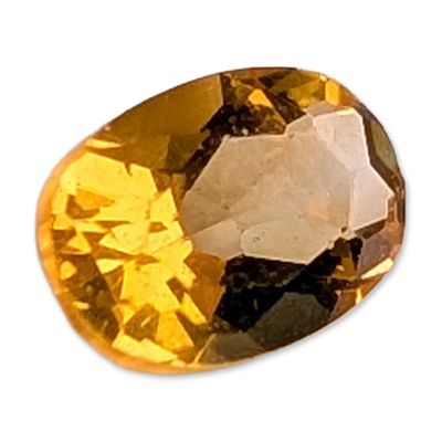 Sale Photo Thumbnail #344: Oval Mixed Cut Orange Sapphire Gemstone