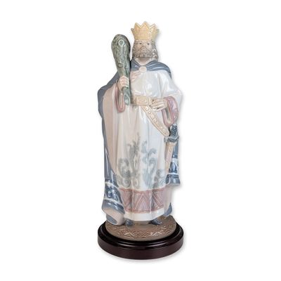 Lladro Limited Edition Porcelain Figurine, Rey de Bastos 01005369 with COA & Base
