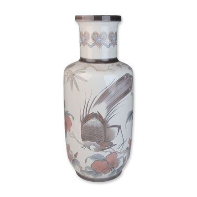 Sale Photo Thumbnail #256: Lladro Porcelain Paradise Bird Vase 01001190