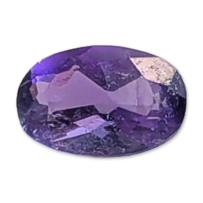 Sale Photo Thumbnail #150: Oval Cut Purple Amethyst Loose Gemstone