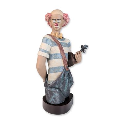 Lladro Limited Edition Gres Sculpture, A Moment's Pause 01013569 with COA & Base
