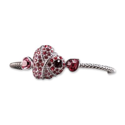 Sale Photo Thumbnail #279: Swarovski Roxane Heart Crystal Cable Bracelet