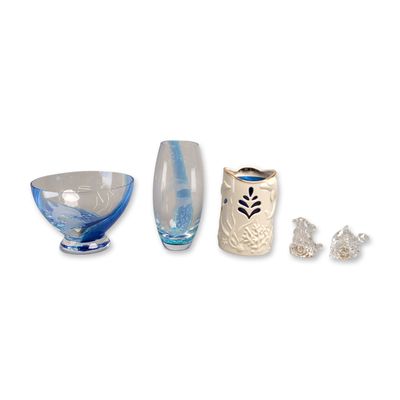 Sale Photo Thumbnail #130: 5pc Lenox Glass and Ceramic Collection