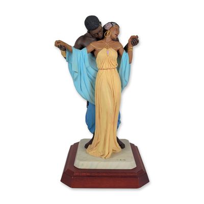 Sale Photo Thumbnail #129: Thomas Blackshear Ebony Visions The Tender Touch Figurine