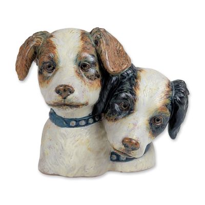 Sale Photo Thumbnail #389: Lladro Gres Porcelain Puppy Dog Bust 2067