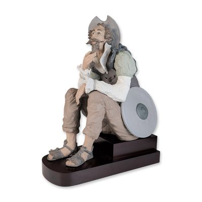 Sale Photo Thumbnail #198: Lladro Limited Edition Goyesca Porcelain Sculpture, Traveler's Respite 01011768 with Base & COA