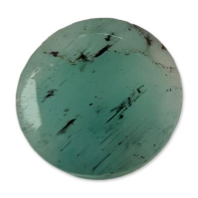 Sale Photo Thumbnail #320: Round Faceted Loose Green Emerald Gemstone