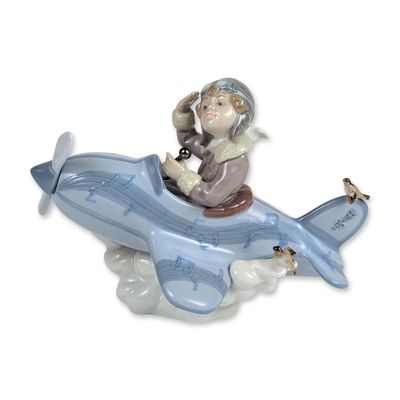 Lladro Over the Clouds Porcelain Figurine 5697