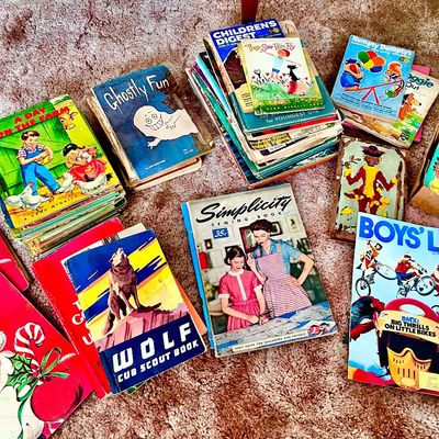Children’s vintage books 
