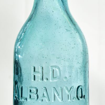 H.D. SODA WORKS COMPANY ALBANY, OR BLOB-TOP SODA BOTTLE