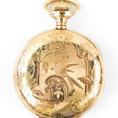 PHILADELPHIA WATCH CASE COMPANY-UNITED STATES WATCH COMPANY 'HUNTER CASE' POCKET WATCH