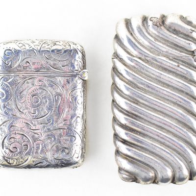 STERLING SILVER VESTA CASES