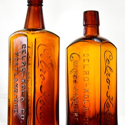CELRO-KOLA MEDICINE BOTTLE PAIRING; PORTLAND, OREGON