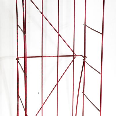 COCA-COLA RED WIRE STORE DISPLAY RACK