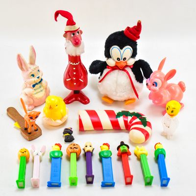 HOLIDAY PEZ DISPENSERS AND MORE