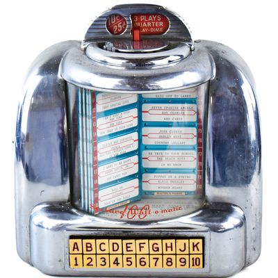 SEEBURG WALL-O-MATIC 100 DINER JUKEBOX SELECTOR; MODEL 3W1