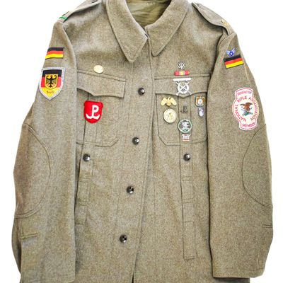 WEST GERMAN BUNDESWEHR WOOL FIELD JACKET