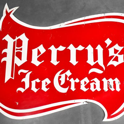 PERRY’S ICE CREAM ADVERTISING SIGN