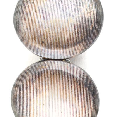 METAL MONOCLE CASE, CIRCA 1910-1915